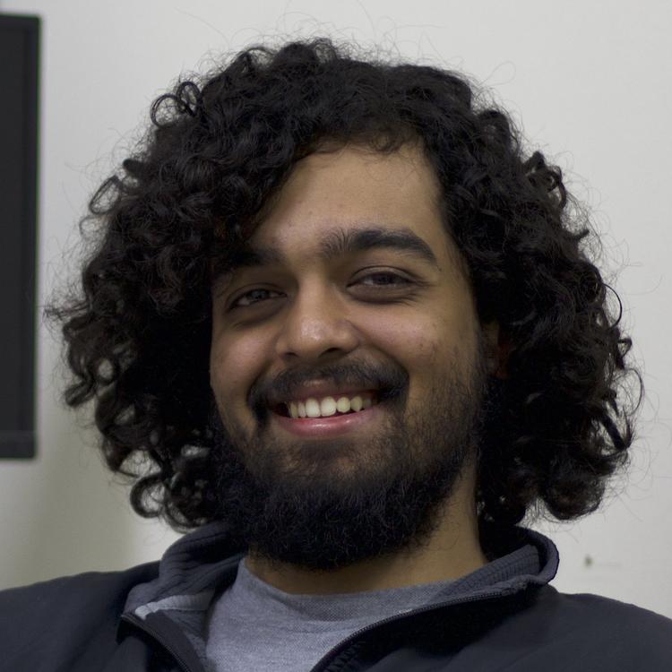 Aanj with laid-back smile
