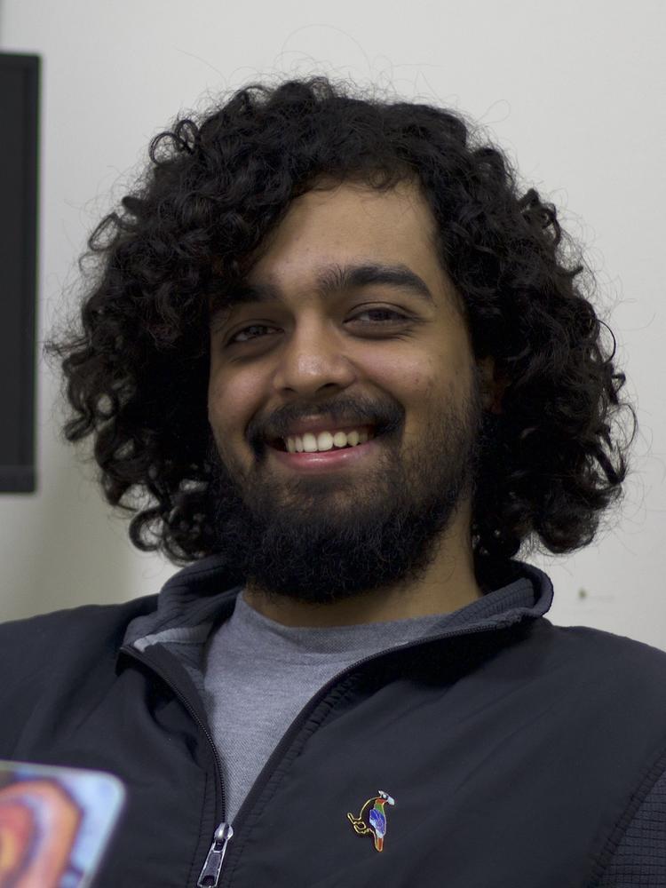 Aanj with laid-back smile