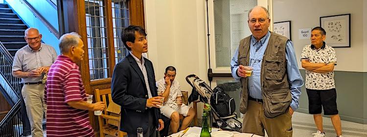 FPO celebration for Max Nguyen, July 29, 2024